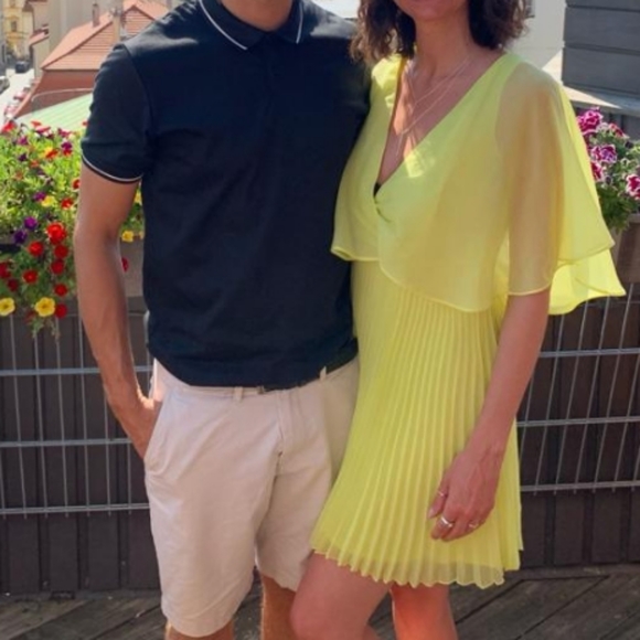 Asos Pleated Mini Dress - Picture 4 of 4